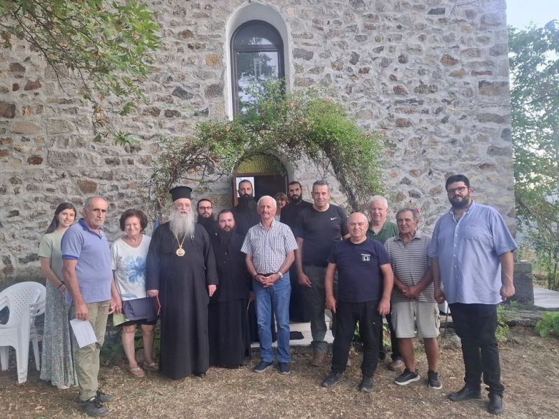 Εγκαίνια Ιερού Ναού Αγίας Τριάδος Τραχωνίου